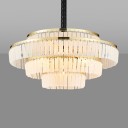 Loft Industry Modern - Spring Chandelier